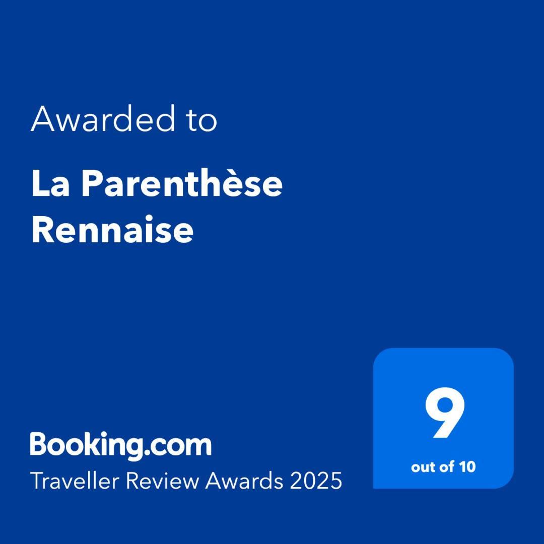 La Parenthese Rennaise Appartement Rennes Buitenkant foto
